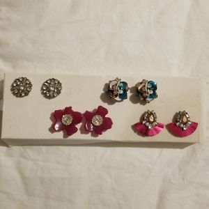 Bauble bar 4 earrings Set